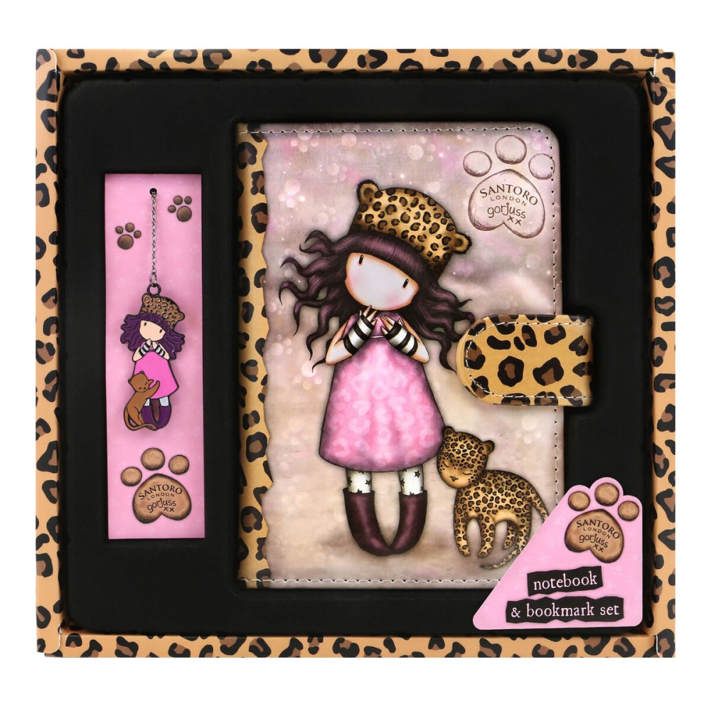 Papierwaren-Set Gorjuss Purrrrrfect love Leopard