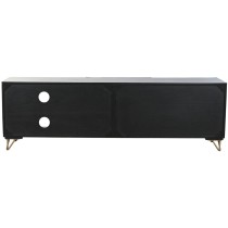 TV furniture Home ESPRIT Black 160 x 40 x 50 cm