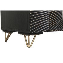 TV furniture Home ESPRIT Black 160 x 40 x 50 cm