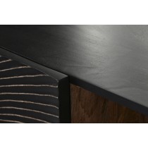 TV furniture Home ESPRIT Black 160 x 40 x 50 cm