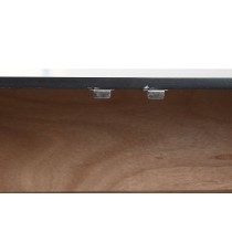 TV furniture Home ESPRIT Black 160 x 40 x 50 cm