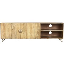 TV furniture Home ESPRIT Natural 160 x 40 x 50 cm