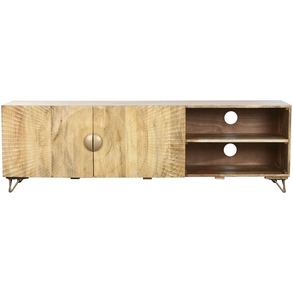 TV-Möbel Home ESPRIT natürlich 160 x 40 x 50 cm