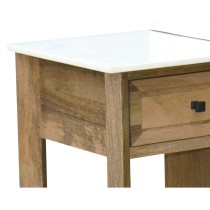 Under Sink Cabinet Home ESPRIT White Natural Ceramic Mango wood 120 x 50 x 82 cm