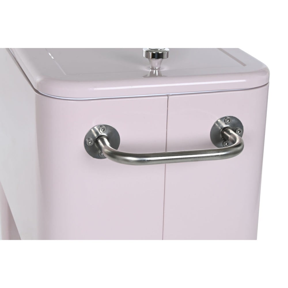 Tragbarer Kühlschrank Home ESPRIT Rosa Stahl Polypropylen 74 x 43 x 80 cm
