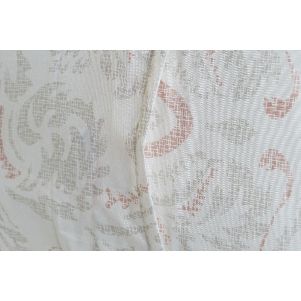 Cushion DKD Home Decor White Polyester Floral 60 x 10 x 40 cm