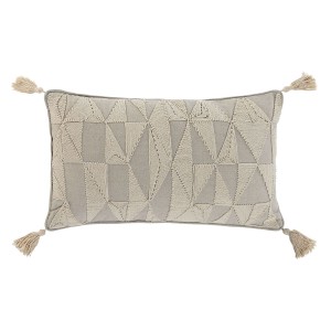 Kissen Home ESPRIT Beige natürlich Boho 50 x 8 x 30 cm
