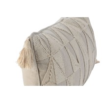 Cushion Home ESPRIT Beige Natural Boho 50 x 8 x 30 cm