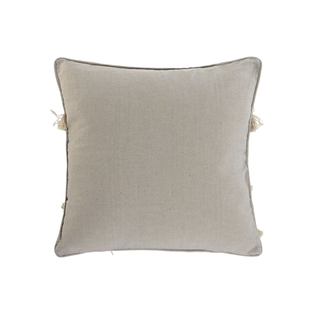 Coussin Home ESPRIT Blanc Noir Boho 45 x 8 x 45 cm