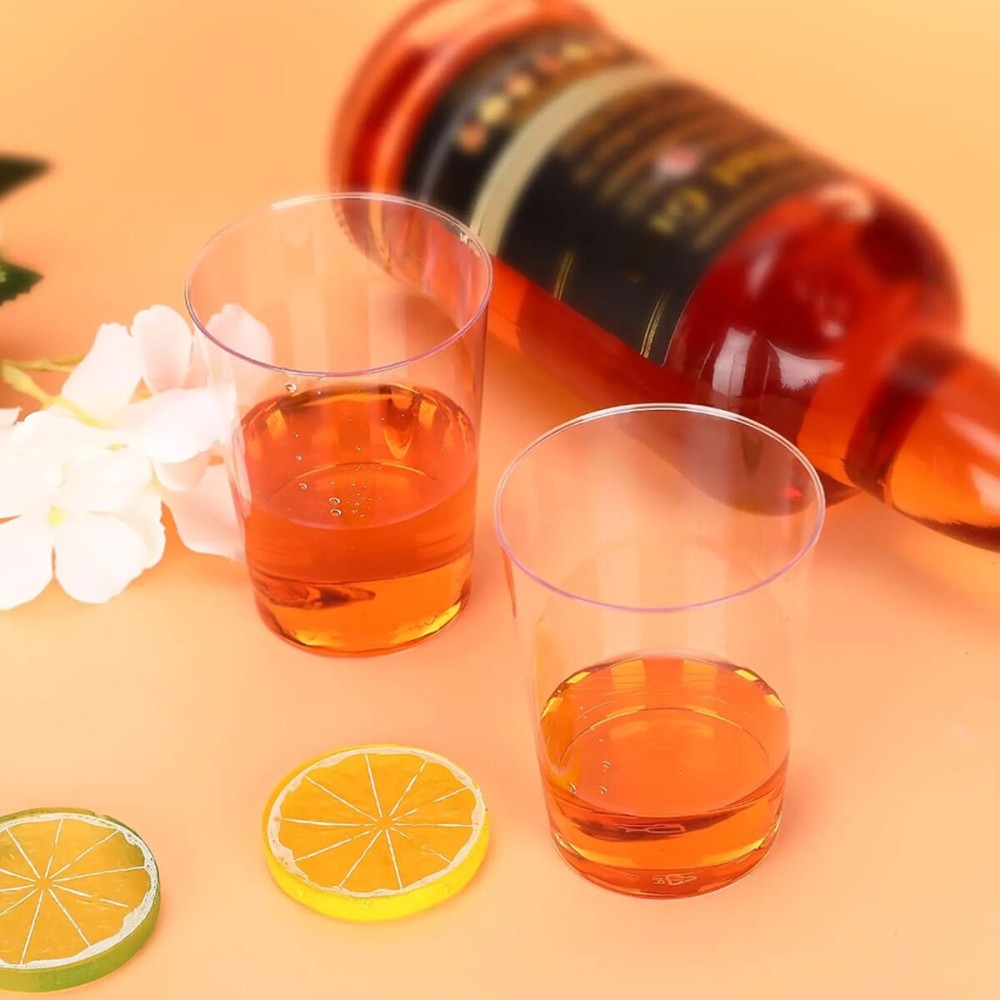 Set de Verres Algon Plastique 210 ml 7 Pièces (24 Unités)