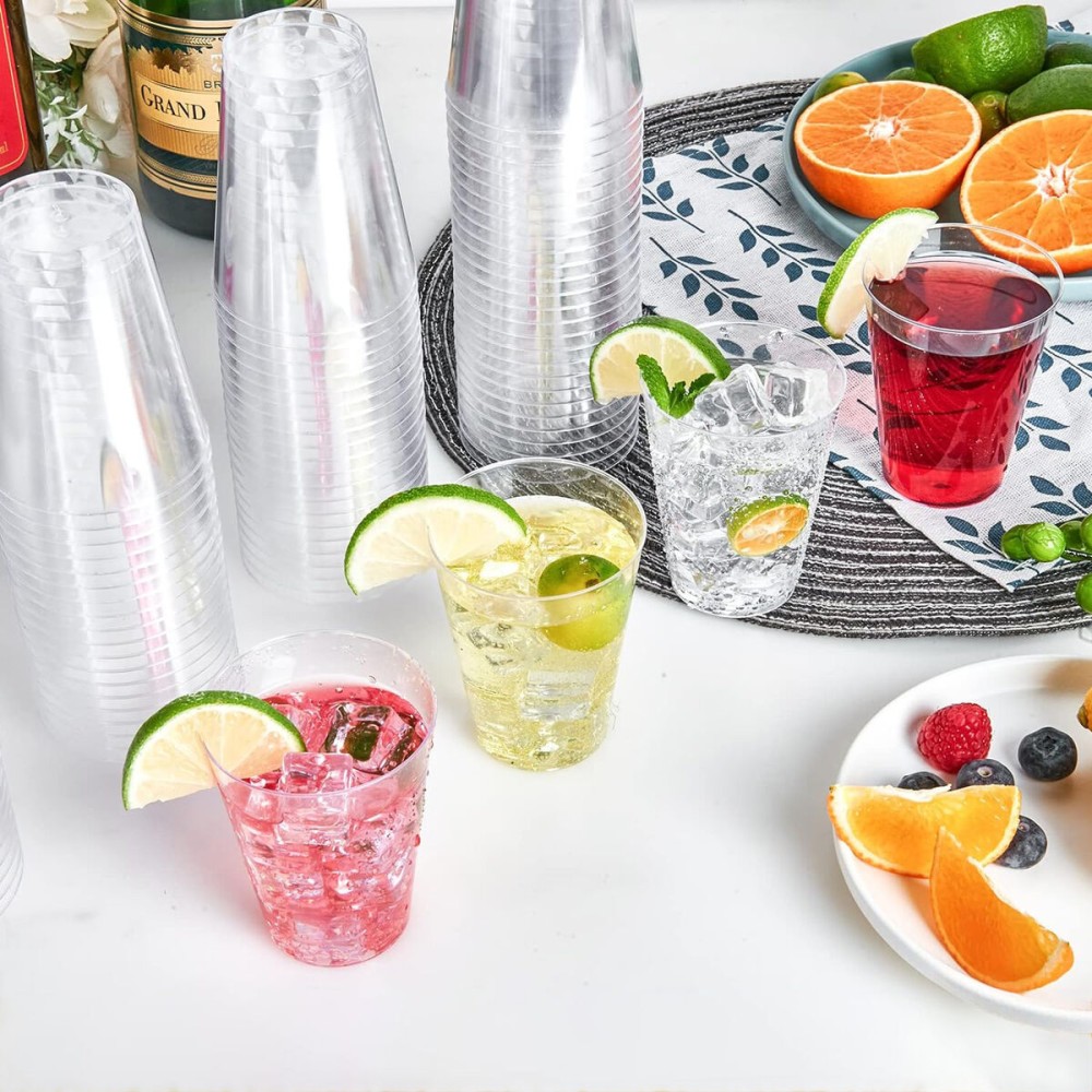 Set de Verres Algon Plastique 300 ml 7 Pièces (24 Unités)