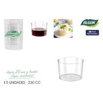 Set de Verres Algon 5 Pièces (18 Unités)
