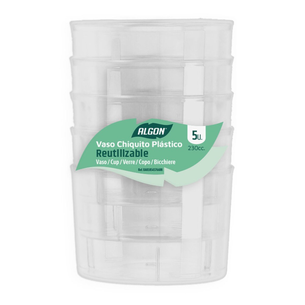Set de Verres Algon 5 Pièces (18 Unités)