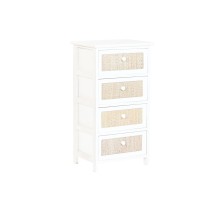 Caisson à Tiroirs Home ESPRIT Blanc Cottage Décapé 40 x 29 x 73 cm