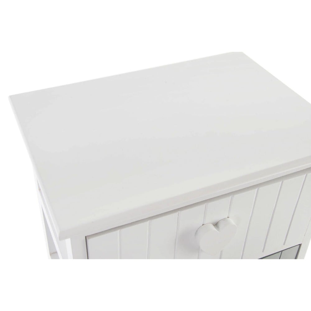 Chest of drawers Home ESPRIT White Grey 40 x 29 x 73 cm