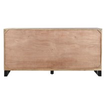 Schubladenschrank Home ESPRIT Braun Schwarz Alpino 180 x 45 x 91 cm