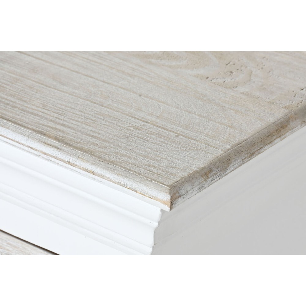 Chest of drawers Home ESPRIT White Worn 115 x 40 x 80 cm