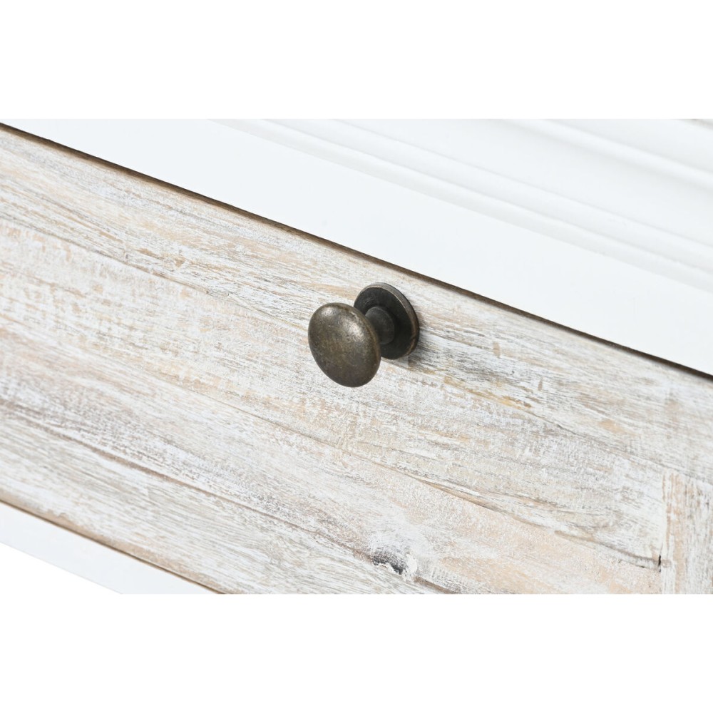 Chest of drawers Home ESPRIT White Worn 115 x 40 x 80 cm