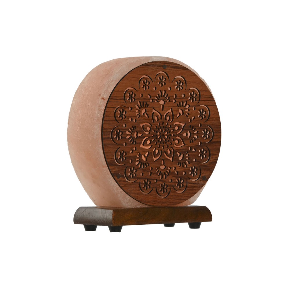 Desk lamp Home ESPRIT Brown Pink 15 W 220 V
