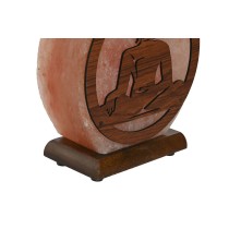 Desk lamp Home ESPRIT Brown Pink 15 W 220 V