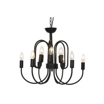 Deckenlampe Home ESPRIT Schwarz Metall 54 x 54 x 46 cm