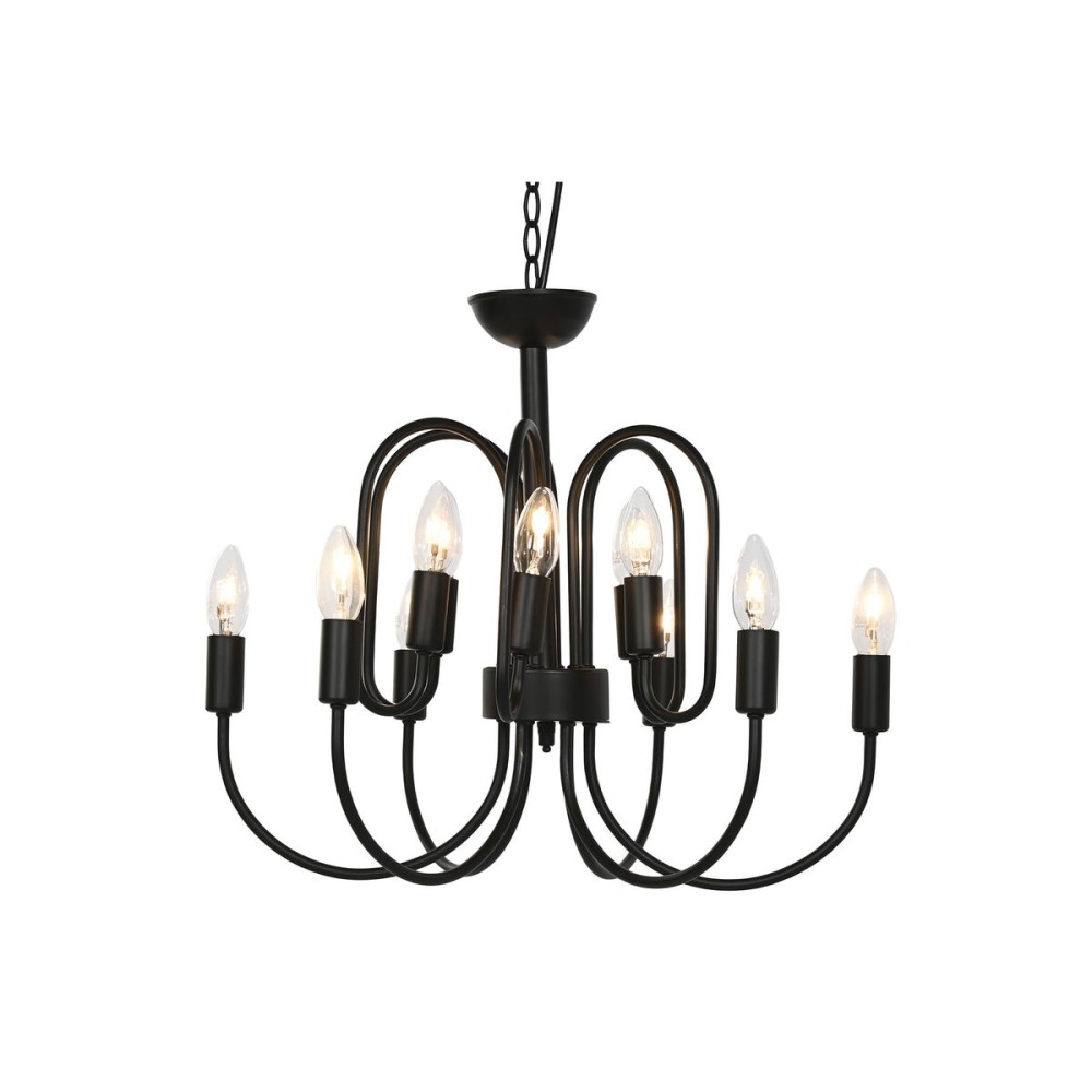 Suspension Home ESPRIT Noir Métal 54 x 54 x 46 cm