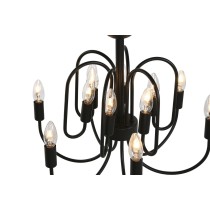 Deckenlampe Home ESPRIT Schwarz Metall 54 x 54 x 46 cm