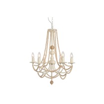Deckenlampe Home ESPRIT Hellbraun Metall Eisen Kiefer 25 W 57 x 28 x 57 cm
