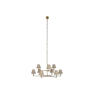 Deckenlampe Home ESPRIT Beige Gold Messing 25 W 113 x 113 x 132 cm