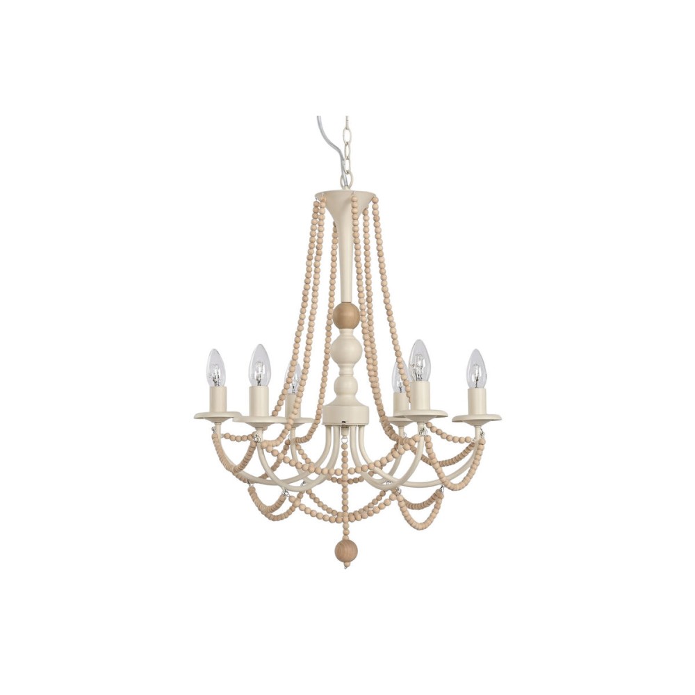 Deckenlampe Home ESPRIT Hellbraun Metall Eisen Kiefer 25 W 57 x 28 x 57 cm