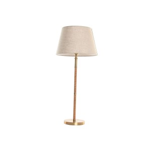 Tischlampe Home ESPRIT Beige Gold natürlich 50 W 220 V