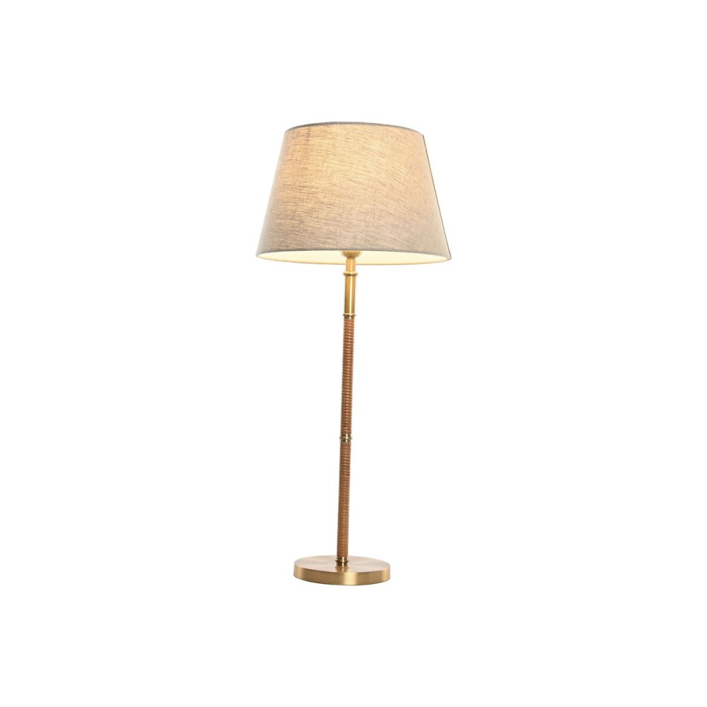 Tischlampe Home ESPRIT Beige Gold natürlich 50 W 220 V