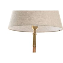 Tischlampe Home ESPRIT Beige Gold natürlich 50 W 220 V