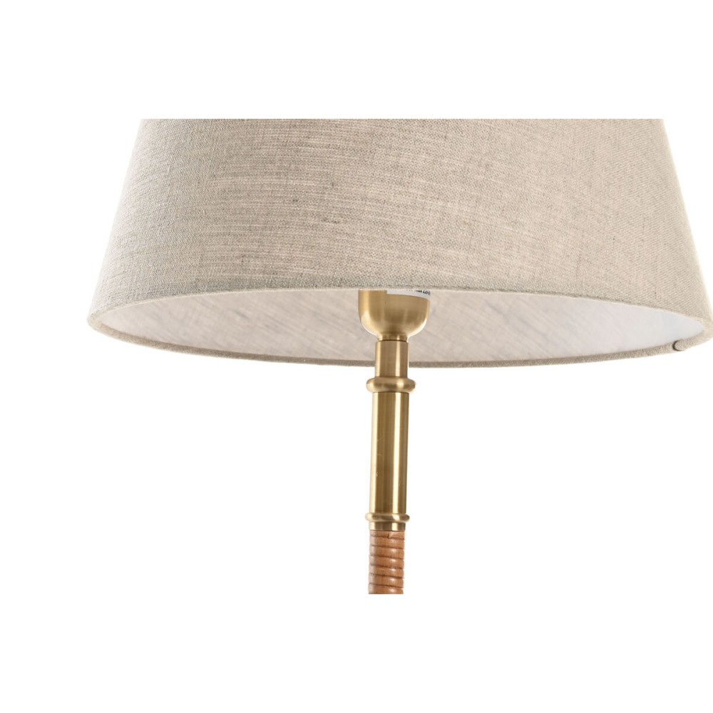 Tischlampe Home ESPRIT Beige Gold natürlich 50 W 220 V