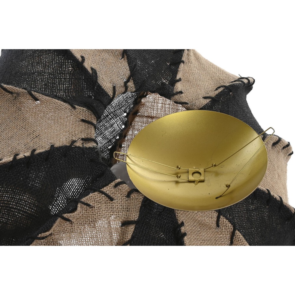 Wall Lamp Home ESPRIT Bicoloured 25 W Natural Colonial 230 V 50 x 50 x 25 cm