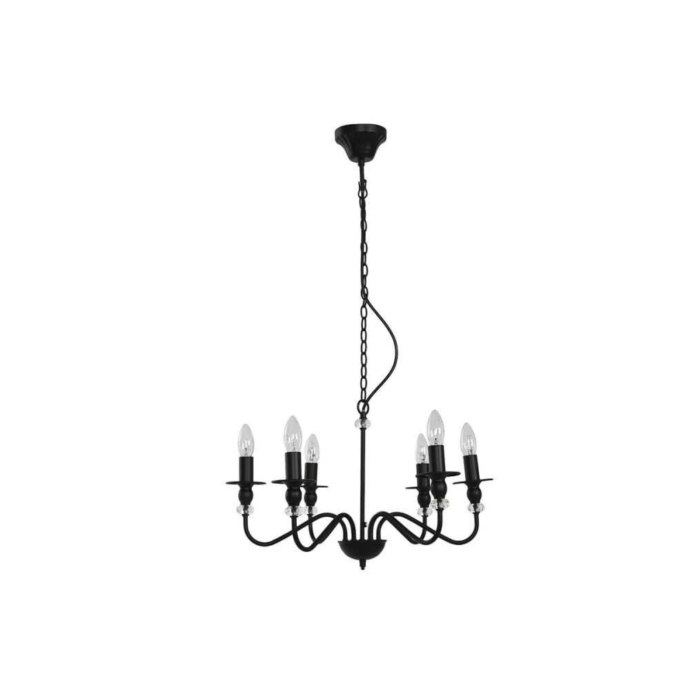 Deckenlampe Home ESPRIT Schwarz Metall 25 W 54 x 54 x 46 cm