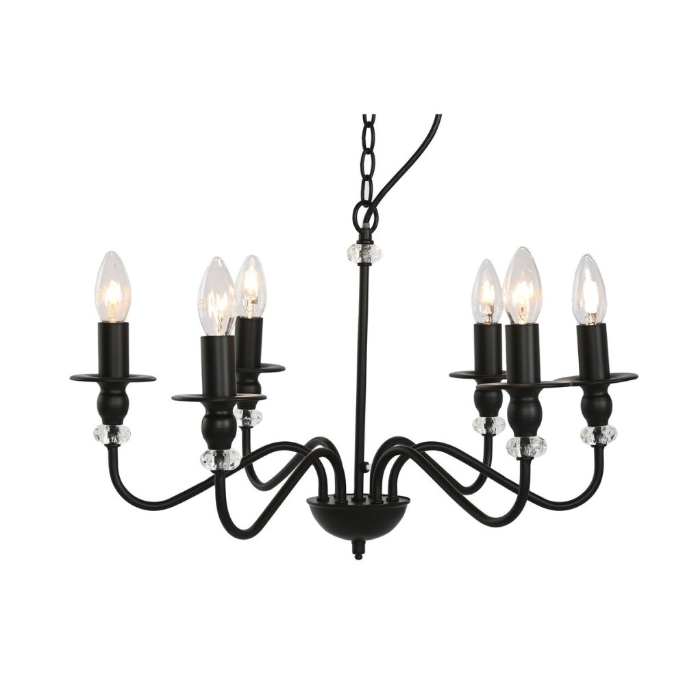 Deckenlampe Home ESPRIT Schwarz Metall 25 W 54 x 54 x 46 cm