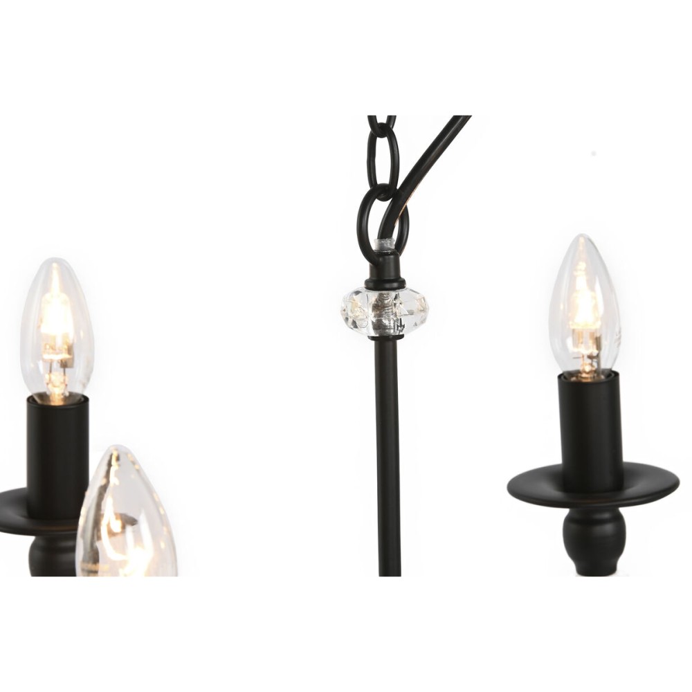 Deckenlampe Home ESPRIT Schwarz Metall 25 W 54 x 54 x 46 cm