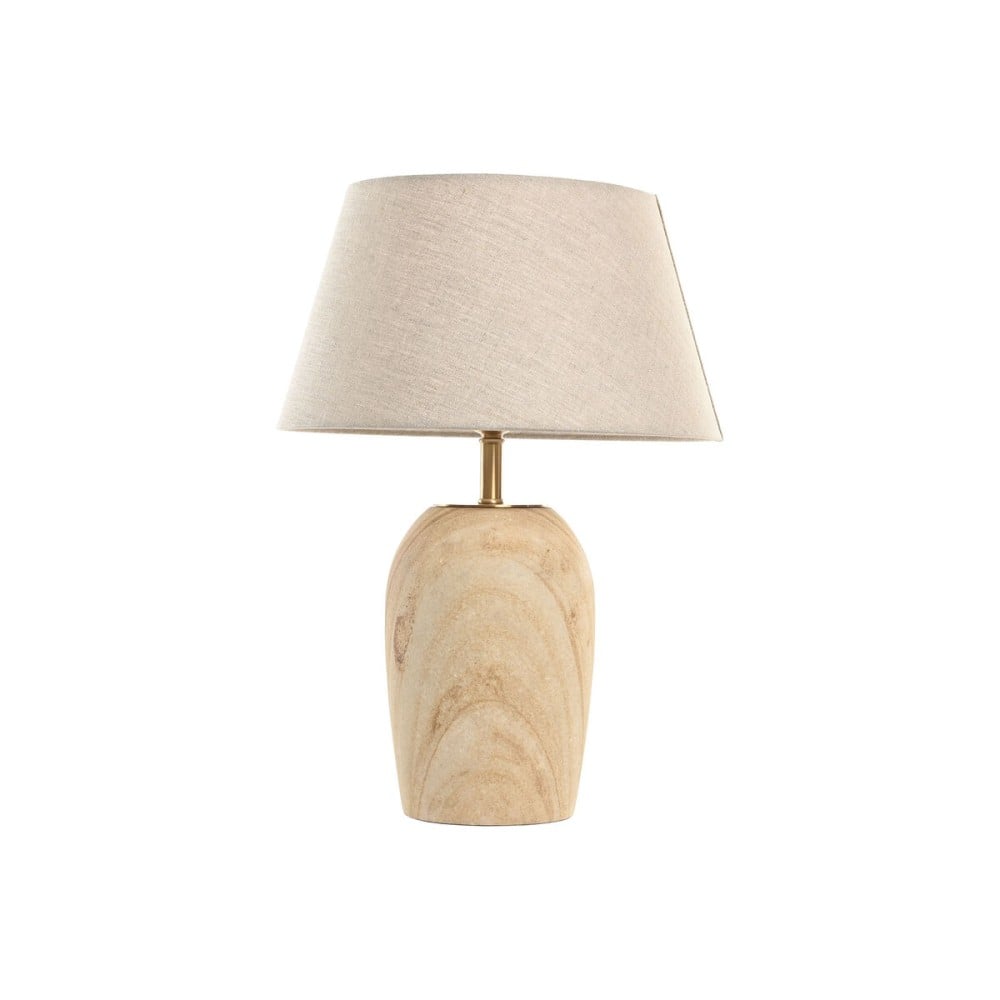 Tischlampe Home ESPRIT Beige Gold natürlich 50 W 220 V
