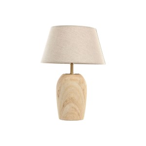 Tischlampe Home ESPRIT Beige Gold natürlich 50 W 220 V
