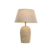 Tischlampe Home ESPRIT Beige Gold natürlich 50 W 220 V