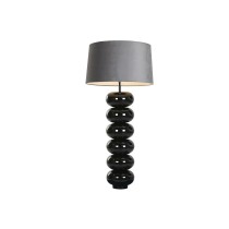 Tischlampe Home ESPRIT Schwarz Grau 50 W 220 V