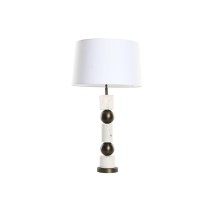 Tischlampe Home ESPRIT Weiß Bronze 50 W 220 V