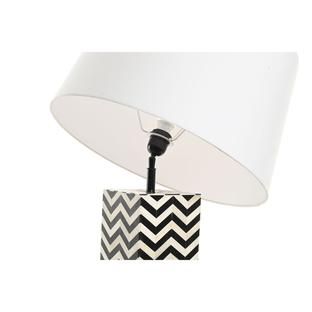 Desk lamp Home ESPRIT White Black 50 W 220 V