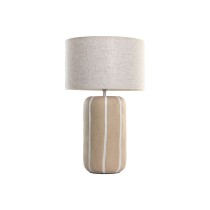 Lampe de bureau Home ESPRIT Blanc Marron 50 W 220 V