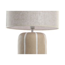 Tischlampe Home ESPRIT Weiß Braun 50 W 220 V