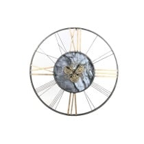 Wall Clock Home ESPRIT White Golden Metal 140 x 9 x 140 cm
