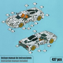 Set de construction Voiture 437 Pièces