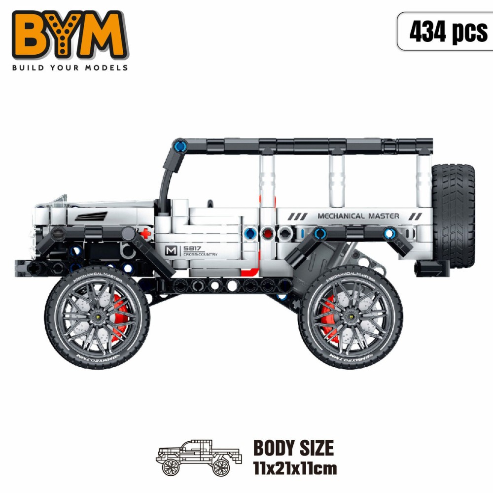Set de construction Voiture 434 Pièces