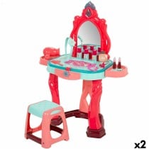 Schminktisch 57 x 75 x 34 cm (2 Stück)